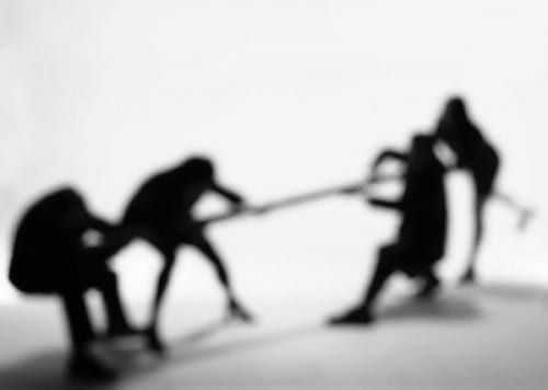 conflict and struggling during job search