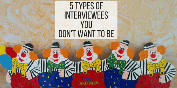 bad types of interviewees