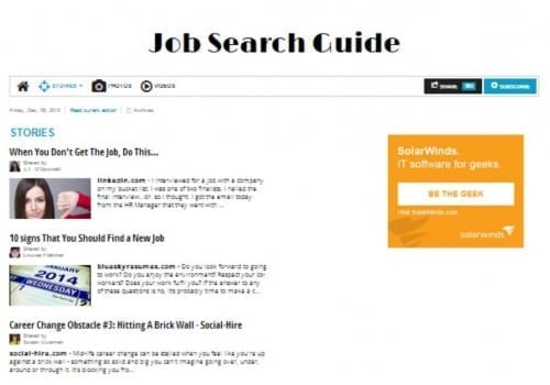 Weekly Job Search Guide 