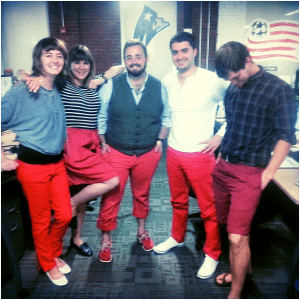 Red Pants Thursday at HubSpot