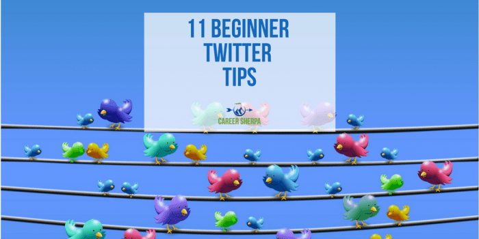 11 Beginner Twitter Tips