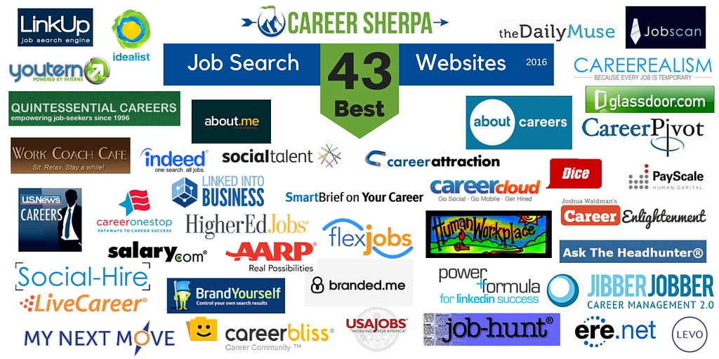 43 Best Job Search Websites 2016 Career Sherpa