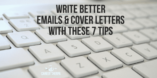 emails and cover letters