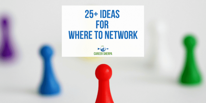 Where To Network