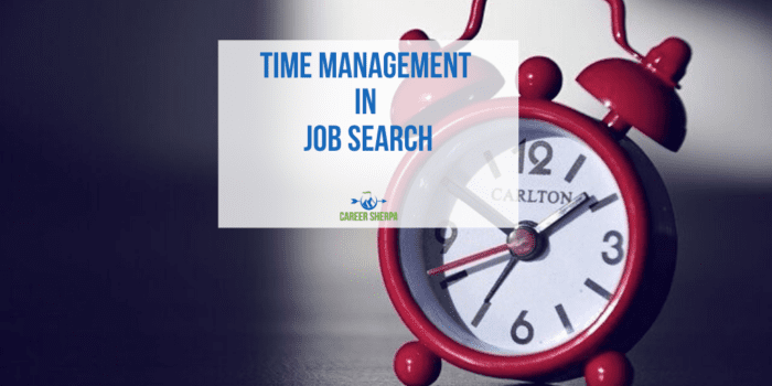 Time Management in Job Search