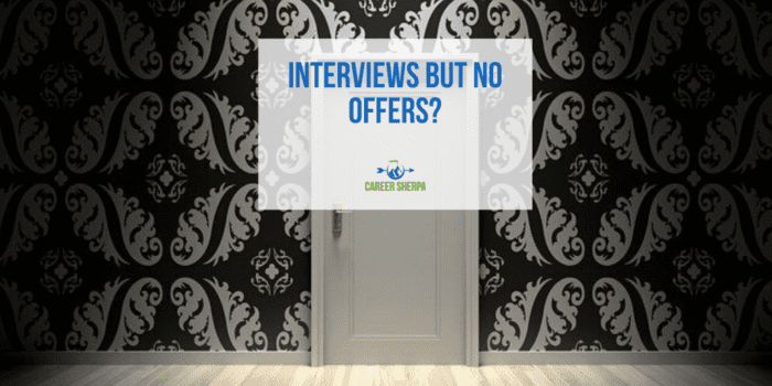 Interviews but no offers