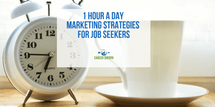 marketing strategies for job seekers