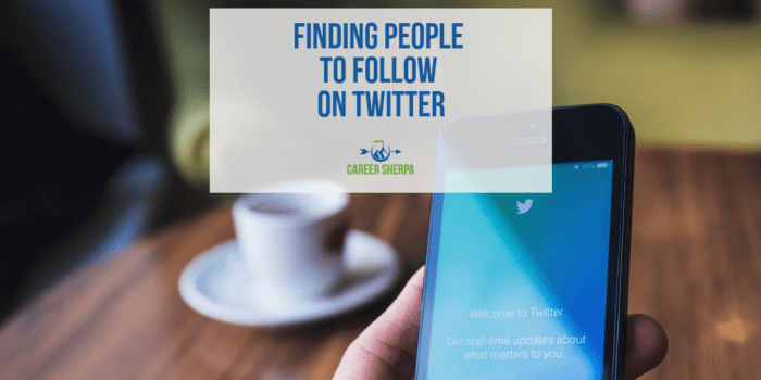 People to Follow on Twitter