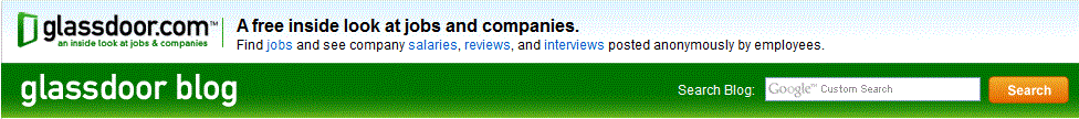 Glassdoor screen shot