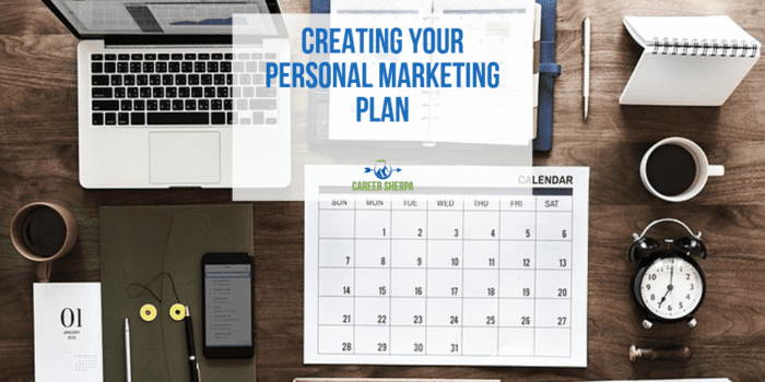 Creating Your Personal Marketing Plan