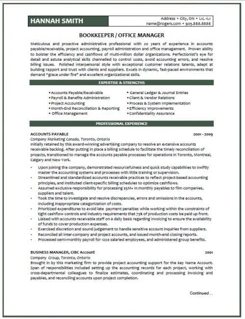 Karen Siwak Resume Confidential sample