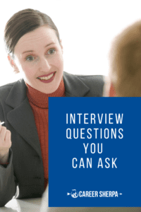 job interview questions you can ask