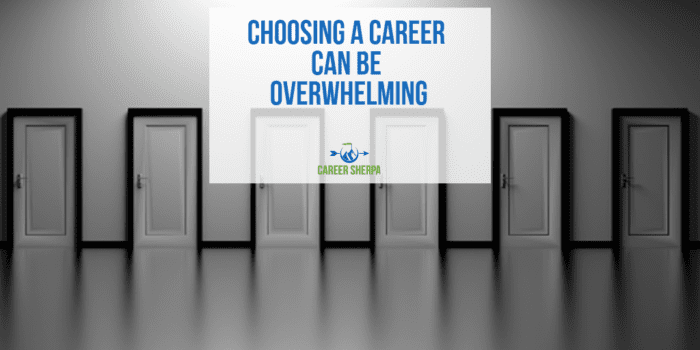 Choosing A Career Can Be Overwhelming