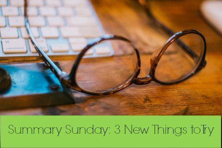 summary sunday 3 things