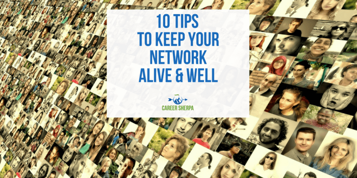 Keep your network alive and well