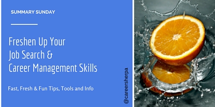 Freshen Up Your Job Search and Career Management Skills