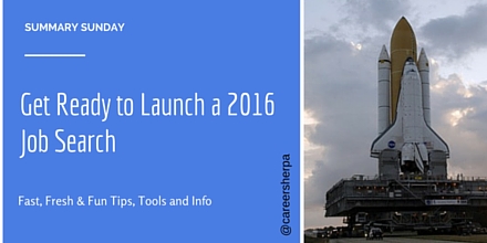 Get Ready to Launch a 2016 Job Search