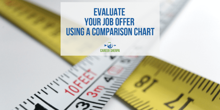 Job Comparison Chart