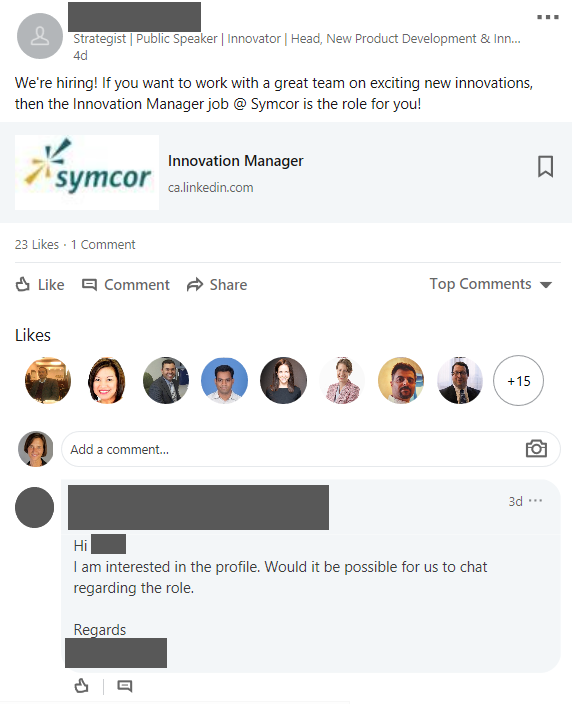 Linkedin Repost Job