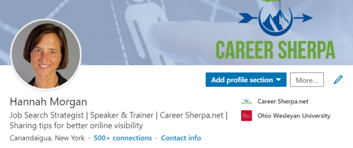 Is Your LinkedIn Profile Ready For B-School? | Career Sherpa