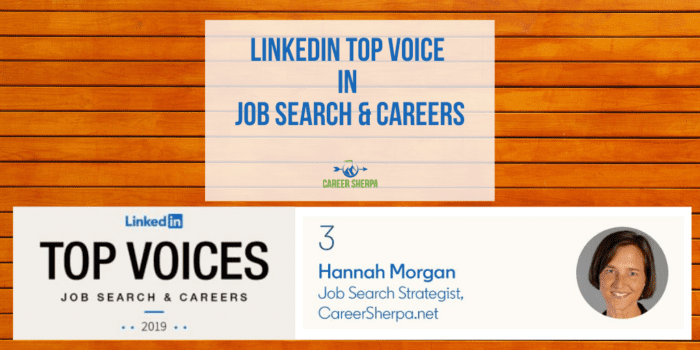 LinkedIn Top Voice in Job Search & Careers