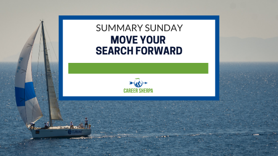 Summary Sunday: Move Your Search Forward