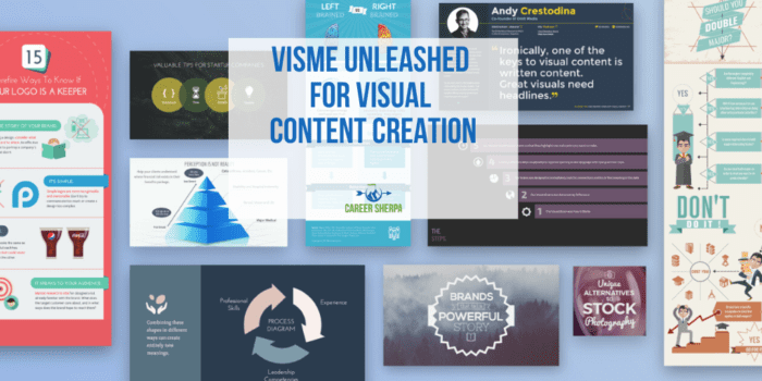 Visme Unleashed for Visual Content Creation