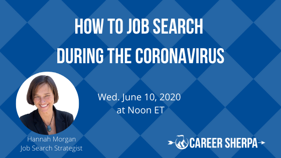 job search during coronavirus