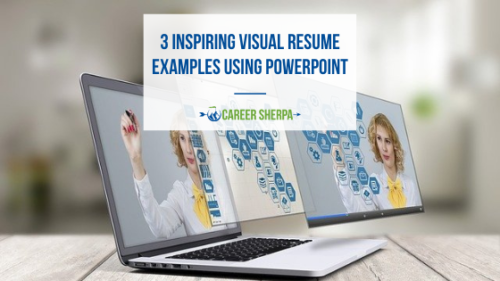 visual resume examples using powerpoint