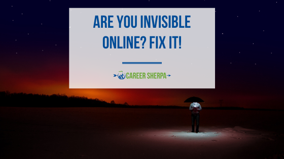 Are You Invisible Online? Fix It!