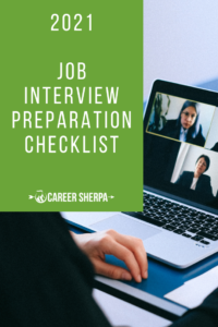 job interview preparation checklist