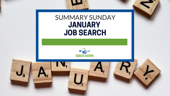 Summary Sunday January Job Search