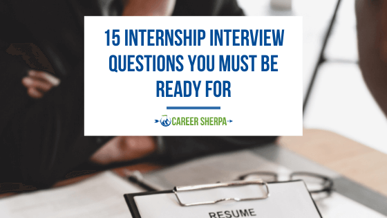 internship interview questions