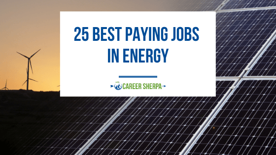 Best paying jobs in energy