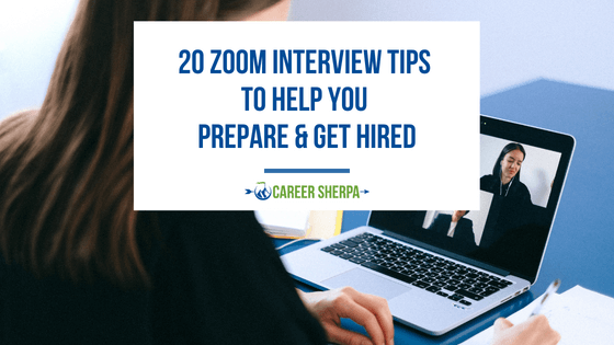 Zoom interview tips