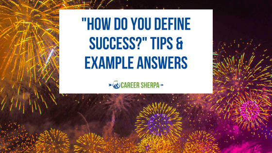 How do you define success