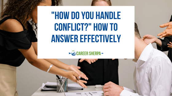 How do you handle conflict