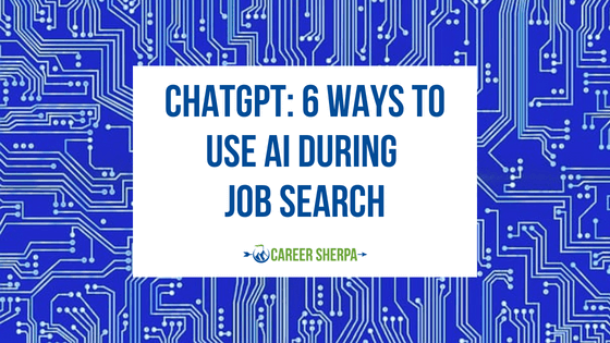 How to use ChatGPT during job search