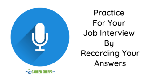 Practice for your job interview